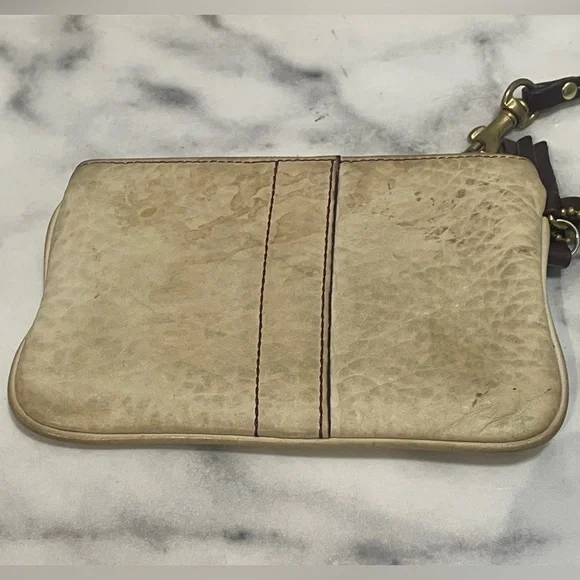 Coach Leather Wristlet - Picture 6 of 6